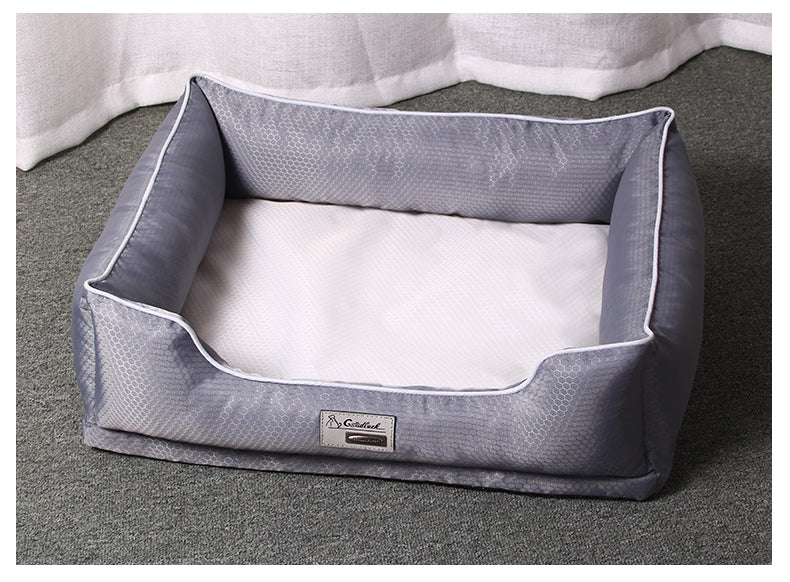 Hundebett mit herausnehmbarem Kissen – Waschbar, 4 Größen