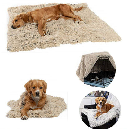 Kuscheldecke für Hunde & Katzen – Weicher Plüsch, maschinenwaschbar