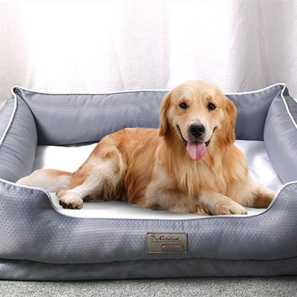 Hundebett mit herausnehmbarem Kissen – Waschbar, 4 Größen