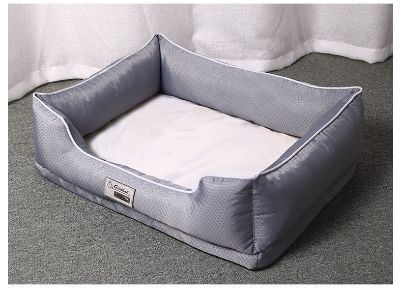Hundebett mit herausnehmbarem Kissen – Waschbar, 4 Größen